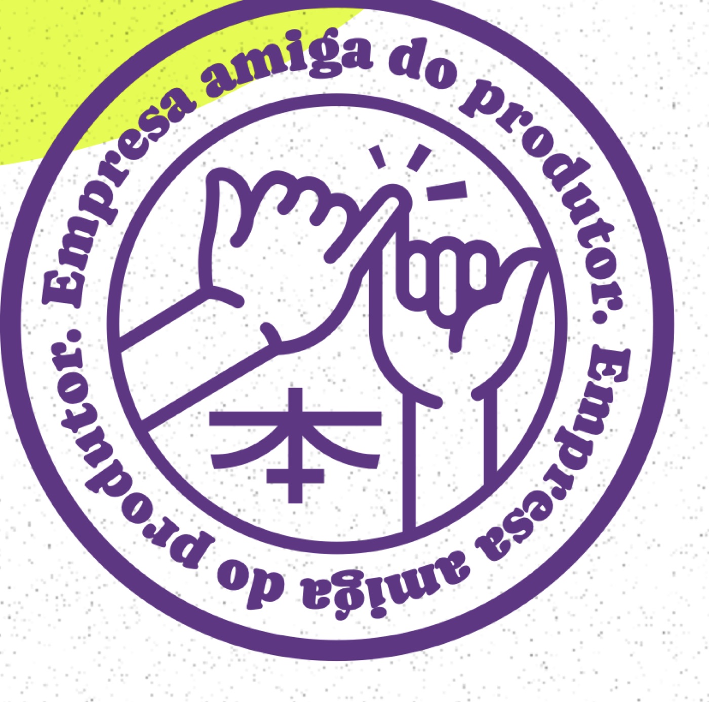 Selo: Empresa amiga do produtor